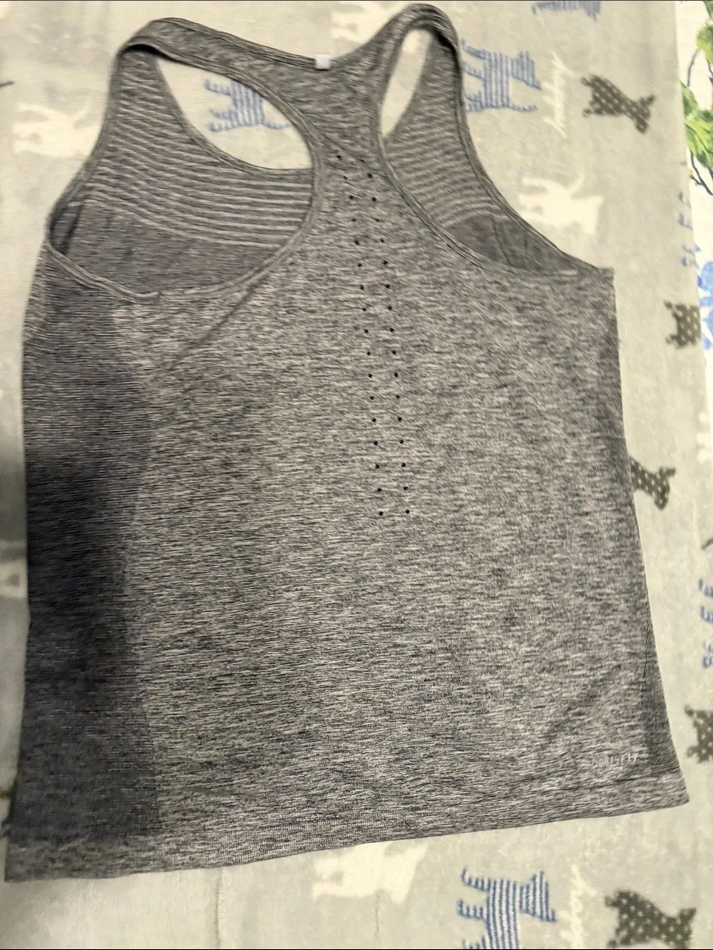 Nike Women’s Grey Heather Racerback Performance Tank